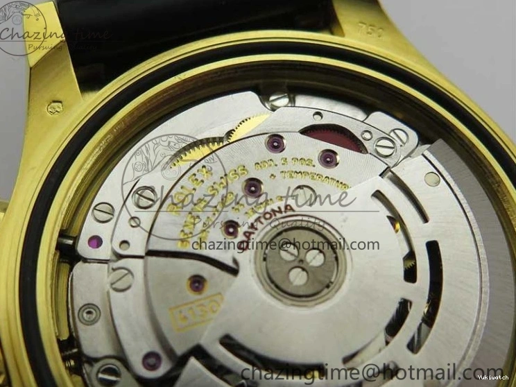 Best Diamonds 116518 Edition 904L Case Strap) SA4130 V4 1:1 Extra SS Noob Goid Plated on Strap Daytona Dial Rubber YG Black (Free 0521